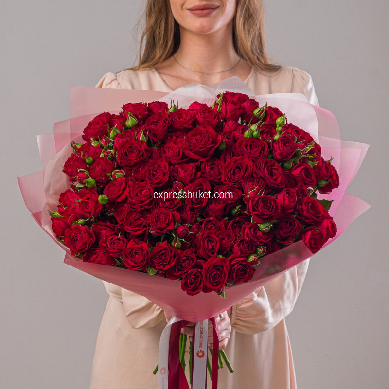 Признание в розах