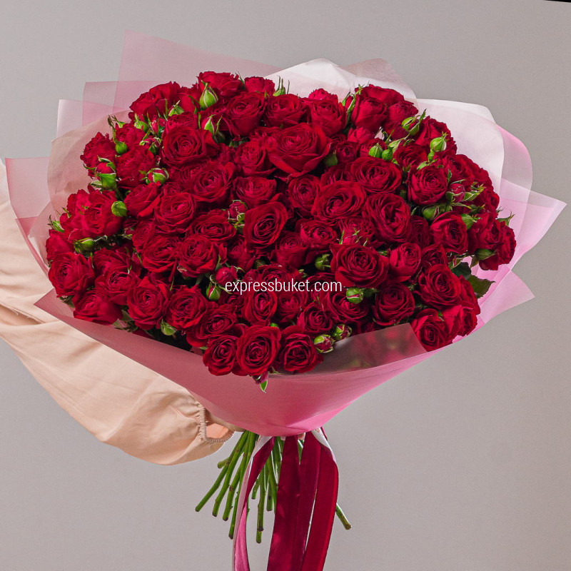 Признание в розах